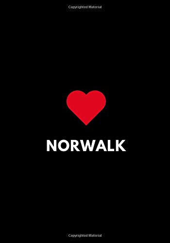 Norwalk: College Ruled Lined Notebook to Write In. Connecticut USA Gift Journal 7" x 10"