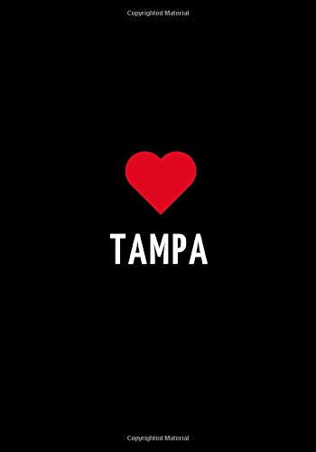 Tampa: Blank College Ruled Lined Notebook. Florida USA. Gift Under $10 (7" x 10")