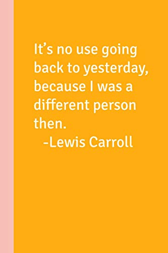 Journal: 6 x 9" Journal with 114 Lightly Lined Pages for Mindful Journaling and Living Your Best Life | Positive Inspirational Quote Cover in Y