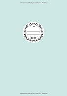 2019: Jan - Dez Wochenplaner | Größe A5 | 1 Woche auf 2 Seiten | 52 Wochen Buchkalender | Himmelblau (German Edition)