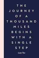 Journal: 6 x 9" Notebook with 114 College Ruled Pages for Thoughts. Observations. and Reflections with an Uplifting Inspirational Cover Quote