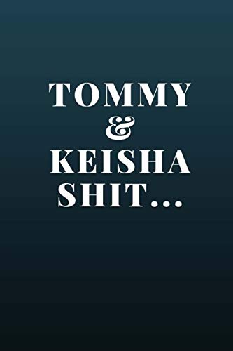 Tommy & Keisha: Journal. Blank. Lined. 6x9.For the Culture.Vintage Classic Movie. Notebook. Couples.Cardi B
