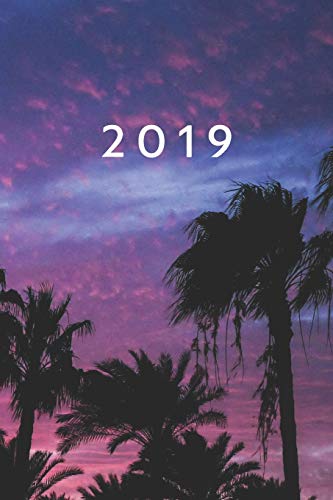 2019: ENE - DIC Agenda Semanal | 152 x 229 mm | 1 Semana en 2 P&aacute;ginas | 52 Semanas Planificador y Calendario | Las Palmas (Spanish Edition)