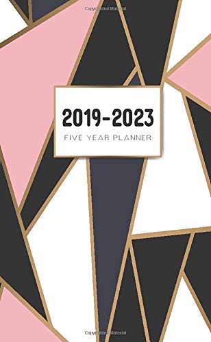 2019-2023 Five Year Planner: 60 Monthly Calendar Appointment Agenda Organizer Book Planner Pocket Size Mosaic Design
