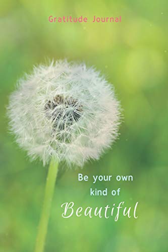 Gratitude Journal: 99 Days Thankful Notebook with 5 Minute Daily Writing Prompts | Cute Dandelion Flower Design