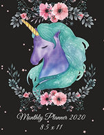 Monthly Planner 2020 8.5 x 11: Sweet Dream Unicorn. Monthly Calendar Book 2020. Weekly/Monthly/Yearly Calendar Journal. Large 8.5" x 11" 3