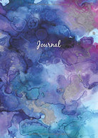 Dot Grid Journal - A4 Notizbuch: Blanko Heft F&uuml;r Bullet Journaling | Dotted Notebook | 110 Punktraster Seiten | Soft Cover | Aquarell (German E