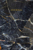 Journal: Tundra grey marble ruled notebook. Trendy lined workbook for writing. journaling and hand lettering.
