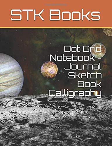 Dot Grid Notebook - Journal Sketch Book Calligraphy