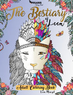 Adult coloring books: The Bestiary of Leen (adult coloring book. animals to colour. french artist. relaxation. self help)